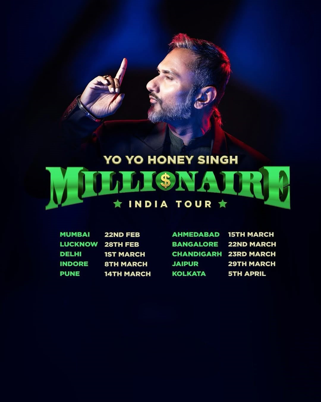 Honey Singh’s India Tour: A Millionaire Experience for Fans!