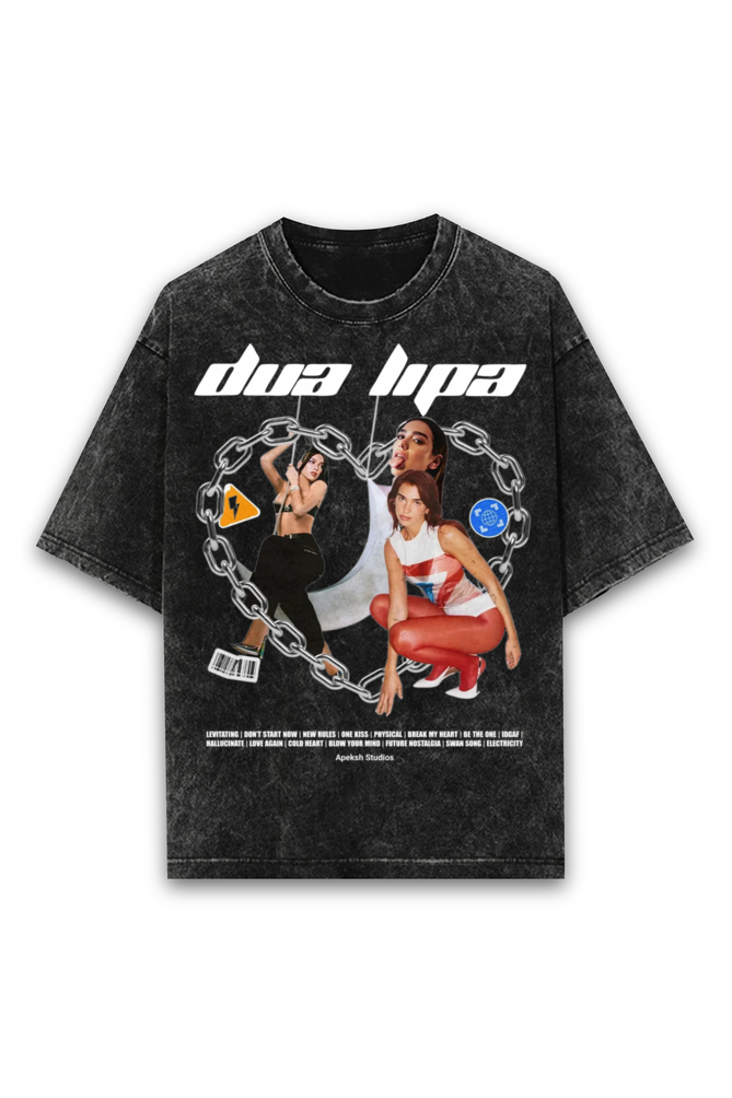 DUA LIPA Oversized Concert Tee