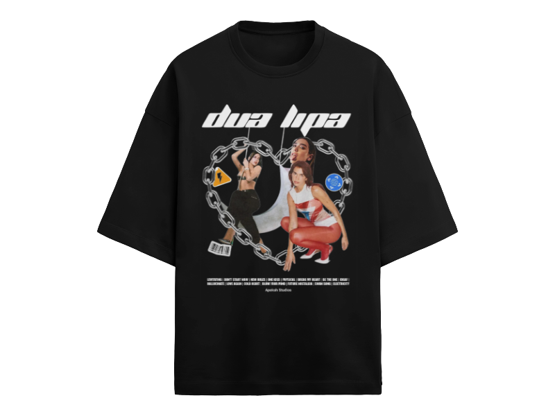 DUA LIPA Oversized Concert Tee