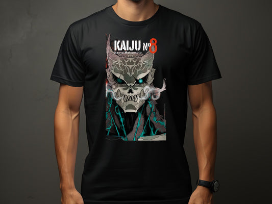 Kaiju No. 8 Cotton Printed T-Shirt 👾👕
Embrace the power of Kaiju with our exclusive Kaiju No. 8 Cotton Printed T-Shirt. This premium quality tee is crafted from 108 Printed BLACK UNISEX