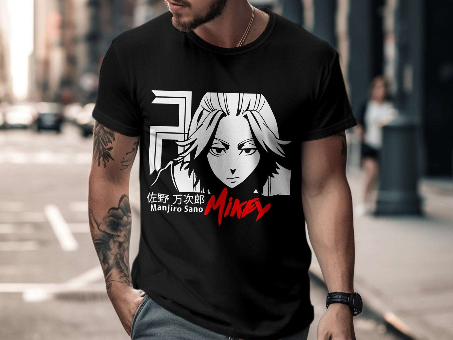 MIKEY - Tokyo Revengers-Unisex T-Shirt - APEKSH