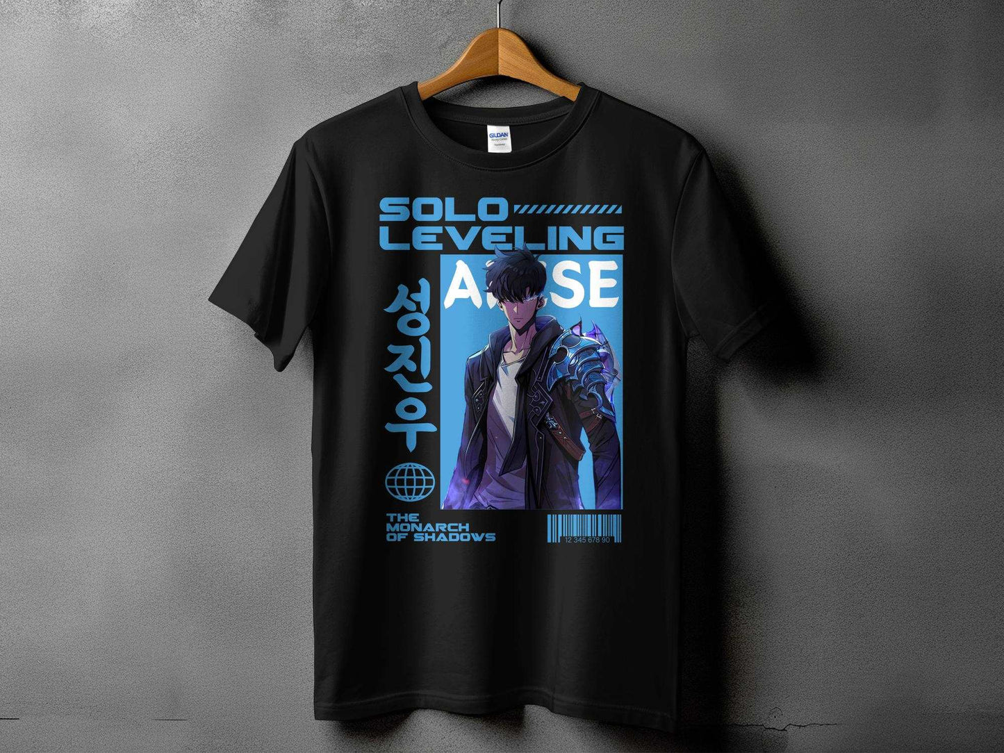 "Experience the rise of greatness with our exclusive ARISE 2 SOLO LEVELING printed t-shirt! Crafted on 180GSM 100% cotton with a luxurious bio finish, this premium-qARISE 2 - SOLO LEVELING- UNISEX