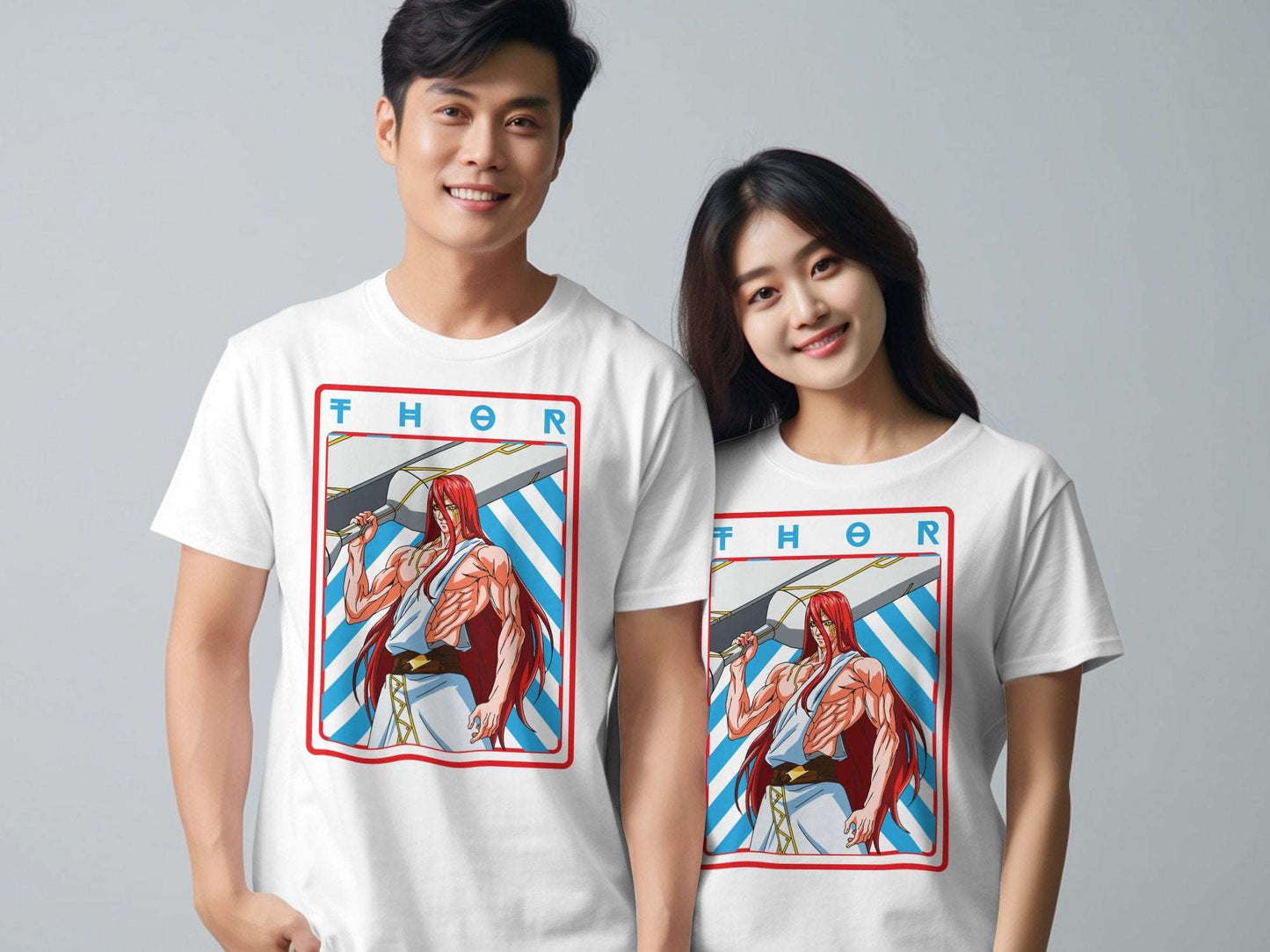 Show your admiration for the mighty Thor from the acclaimed anime Record of Ragnarok with this impressive unisex t-shirt. Crafted from 100% premium cotton, this comfRagnarok Unisex