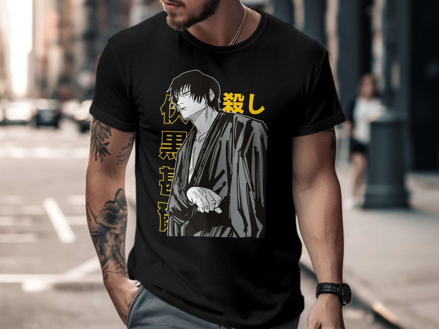 TOJI Jujutsu Kaisen Unisex Anime T-Shirt - APEKSH