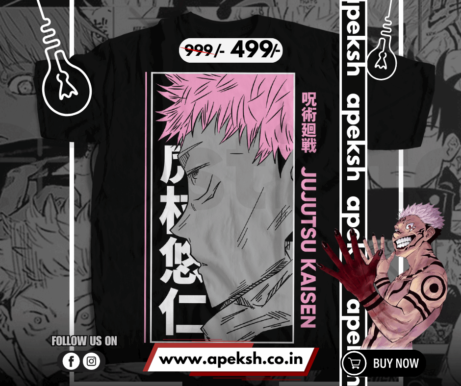 YUJI ITADORI -JUJUTSU KAISEN-Unisex T-Shirt APEKSH