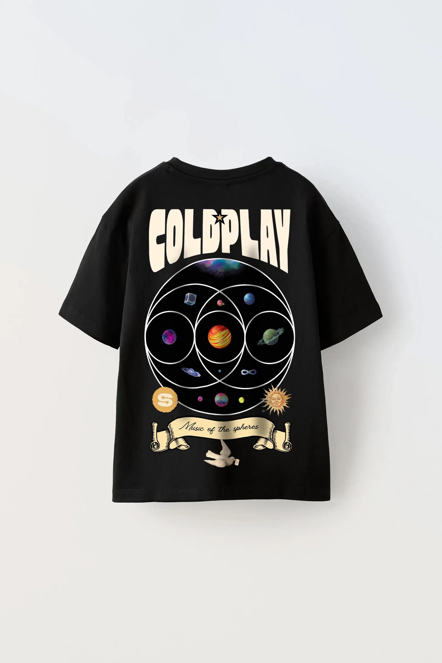 Coldplay - 'Music of the spheres' Oversized Tee