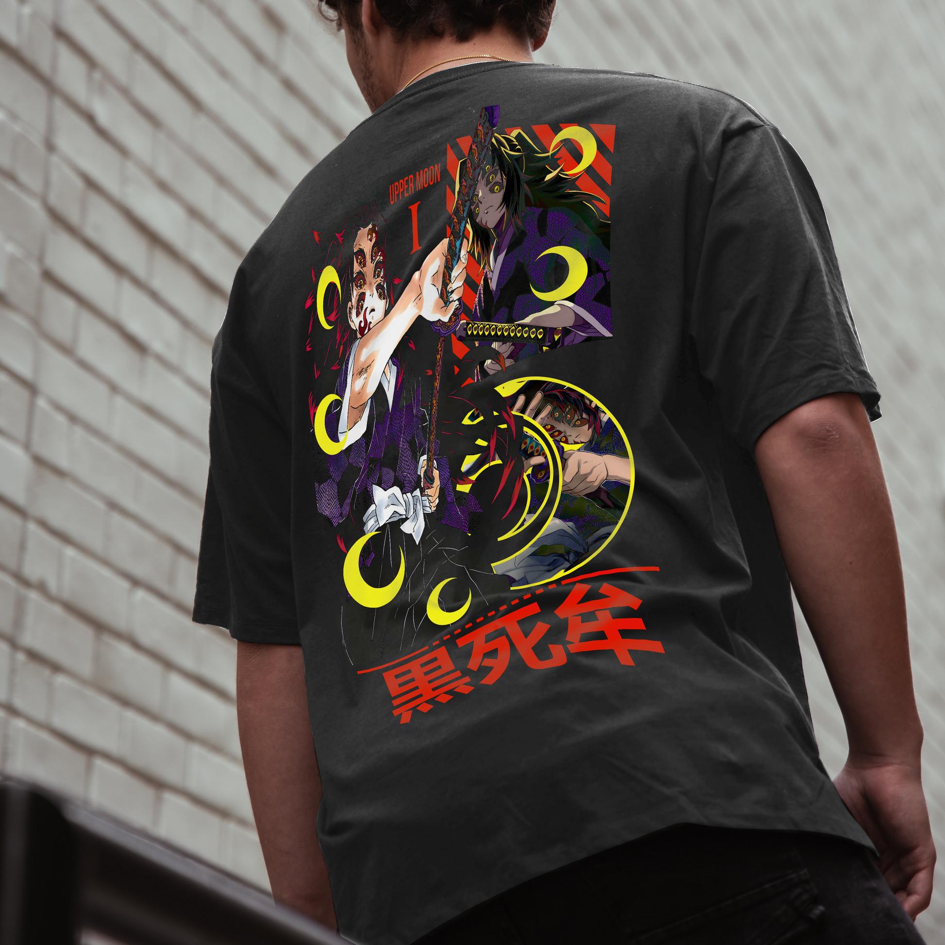 Front Design:


Graphic: Embrace the fierce elegance of Kokushibou from Demon Slayer with this striking front print. 🗡️🖤 Perfect for fans of the series and lovers KOKUSHIBOU-DEMON SLAYER-Unisex