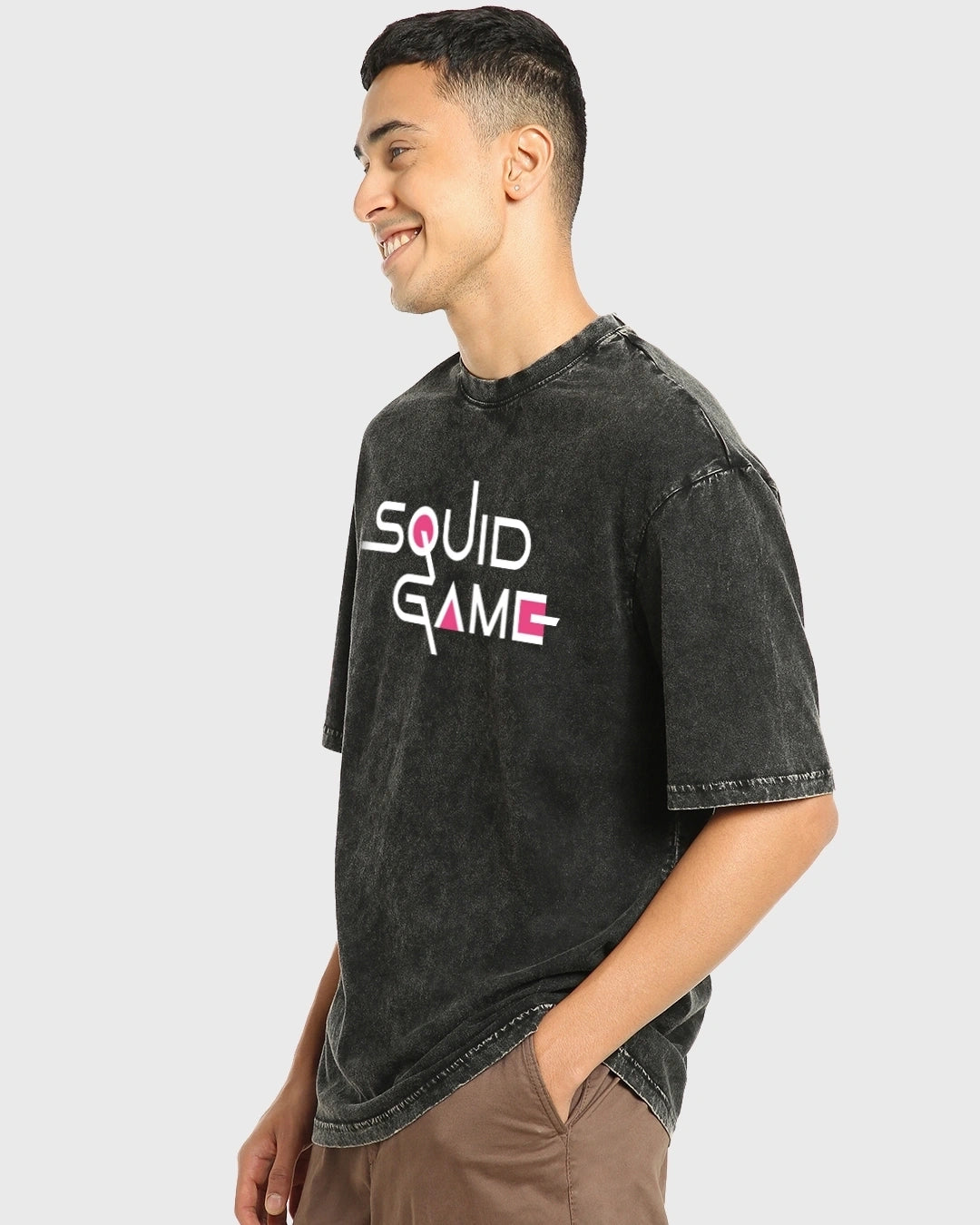 men-s-black-squid-game-graphic-printed