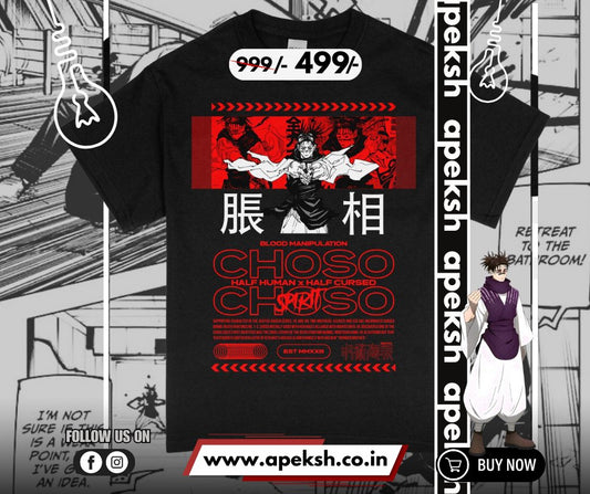 CHOSO-JUJUTSU KAISEN-Unisex T-Shirt APEKSH