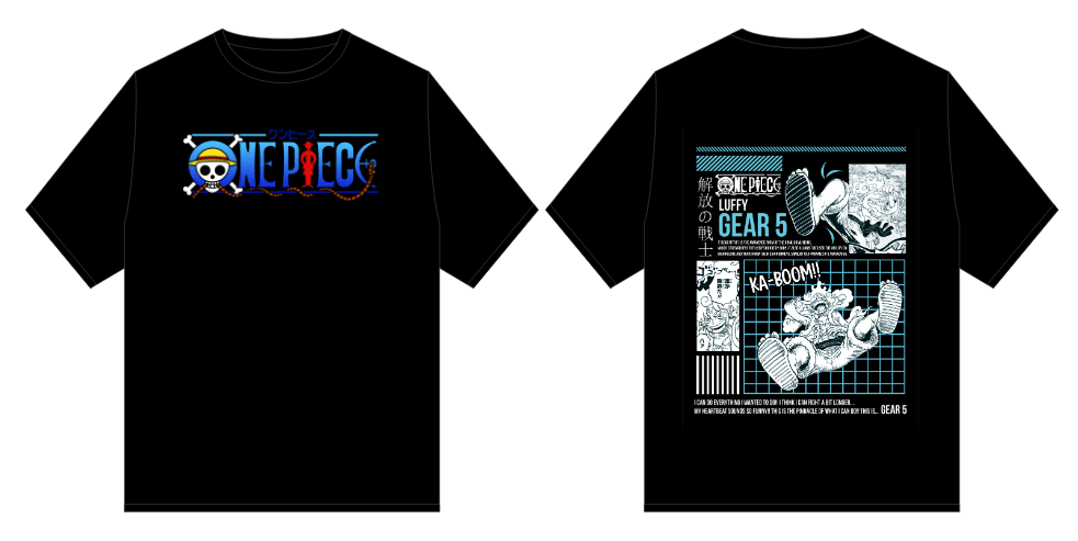 Luffy Gear 5 Limited Edition One Piece Oversized T-Shirt