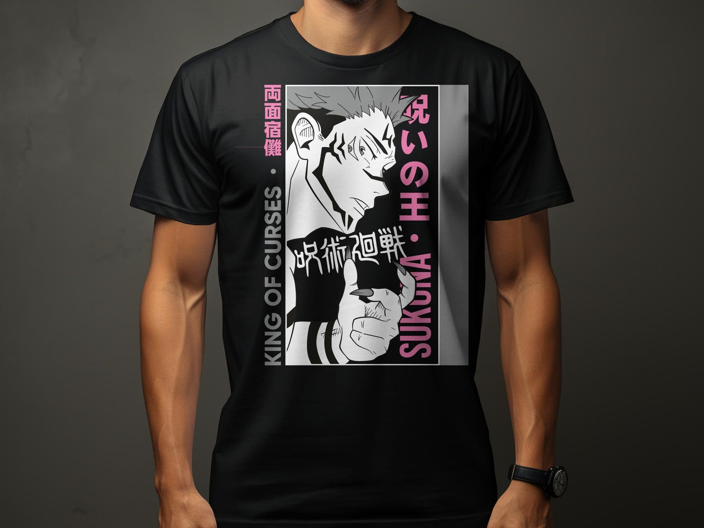 SUKUNA Jujutsu Kaisen Unisex Anime T-Shirt - APEKSH